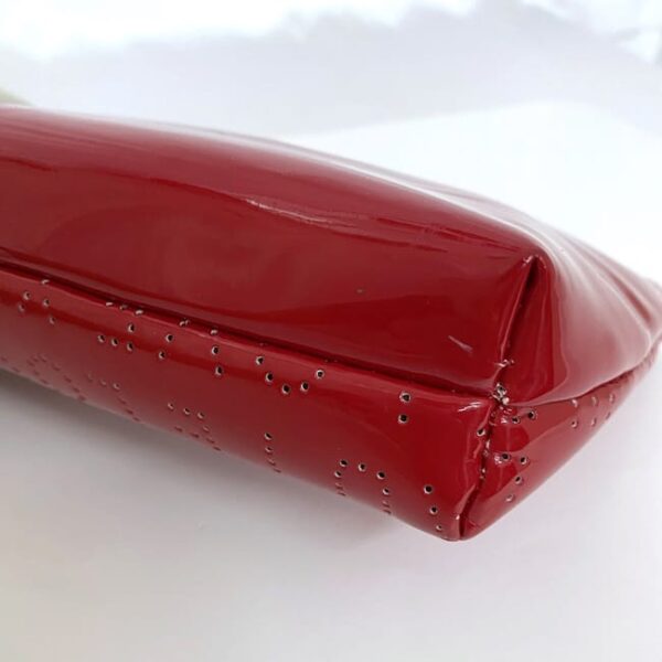 ec 21173 9 Yves Saint Laurent Pouch Patent Leather Red