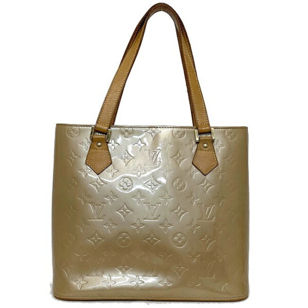 ec13549 3 Louis Vuitton Houston Tote Bag Patent Leather Beige