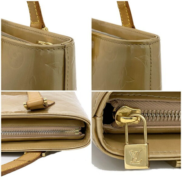 ec13549 5 Louis Vuitton Houston Tote Bag Patent Leather Beige