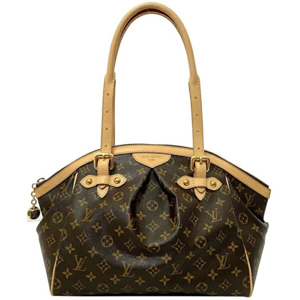 ec14889 1 Louis Vuitton Tivoli Handbag Canvas Leather Brown