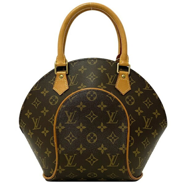 ec15221 1 Louis Vuitton Ellipse Tote Bag Canvas Leather Brown