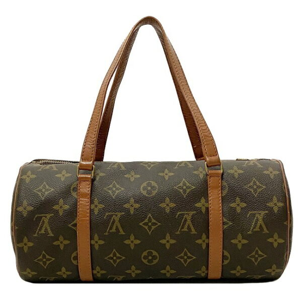 ec15238 3 Louis Vuitton Papillon Mini Bag Canvas Leather Brown