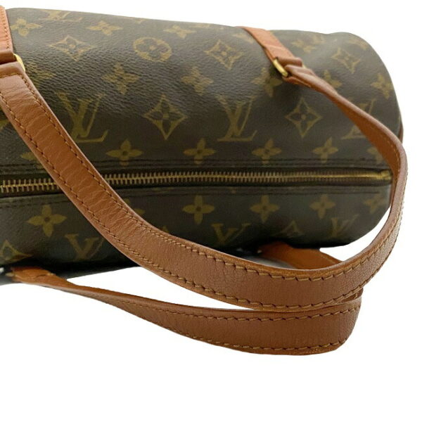 ec15238 6 Louis Vuitton Papillon Mini Bag Canvas Leather Brown