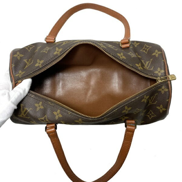 ec15238 7 Louis Vuitton Papillon Mini Bag Canvas Leather Brown