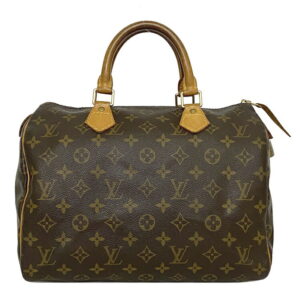 ec15241 1 Louis Vuitton Monogram Speedy 30 Handbag Brown