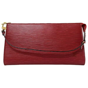 ec15316 1 Ferragamo Gancini Leather Pouch