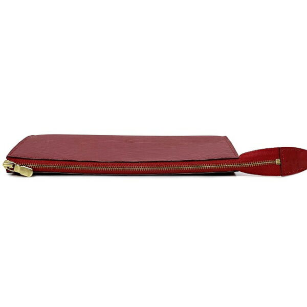 ec15316 7 Louis Vuitton Pochette Accessory Pouch Leather Red