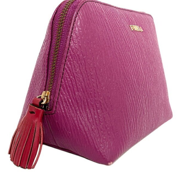 ec15551 5 Furla Pouch Leather Pink