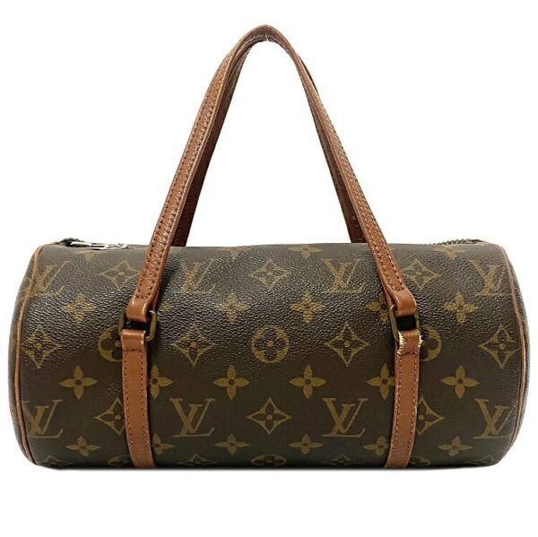 ec15721 1 Louis Vuitton Papillon Mini Bag Canvas Leather Brown