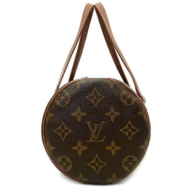 ec15721 2 Louis Vuitton Papillon Mini Bag Canvas Leather Brown