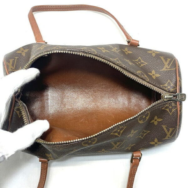 ec15721 6 Louis Vuitton Papillon Mini Bag Canvas Leather Brown