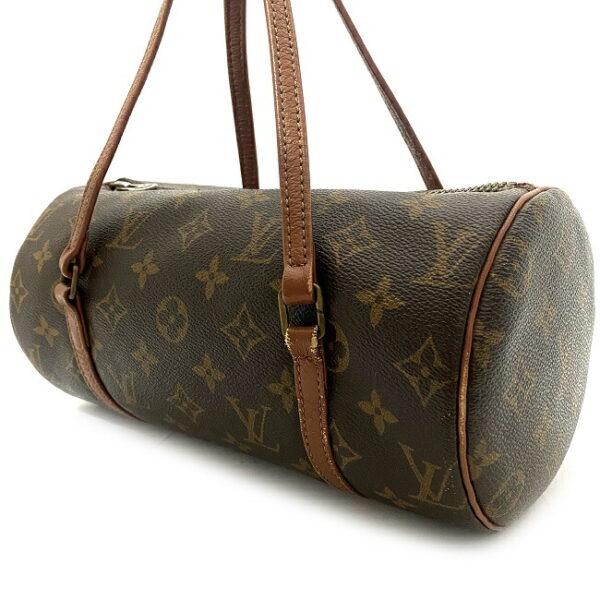 ec15721 8 Louis Vuitton Papillon Mini Bag Canvas Leather Brown