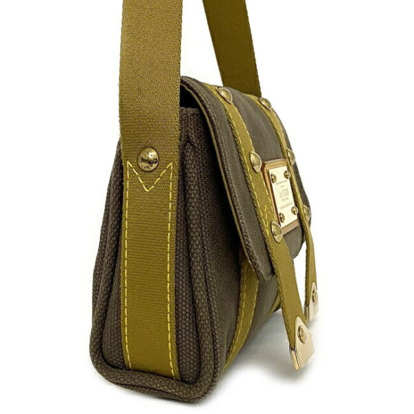 ec15904 2 Louis Vuitton Shoulder Bag Canvas Khaki