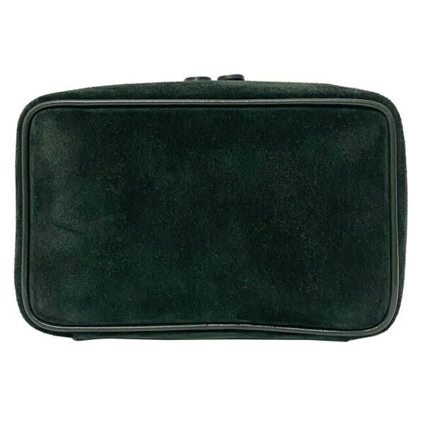 ec15905 5 Gucci Vanity Bag Suede Leather Green