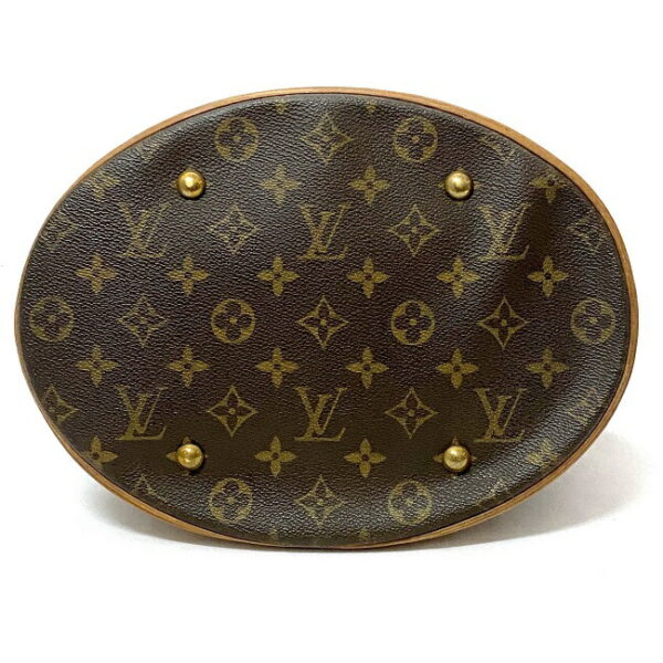 ec16060 4 Louis Vuitton Bucket Bag Monogram Canvas Brown Beige