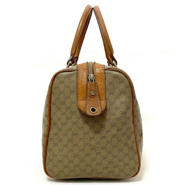 ec16121 2 Gucci Sherry Bag Leather Beige Gray