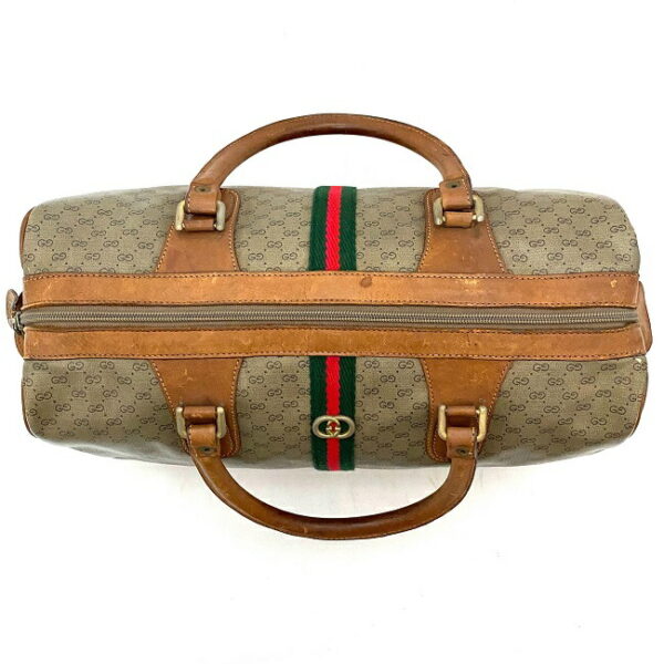 ec16121 5 Gucci Sherry Bag Leather Beige Gray