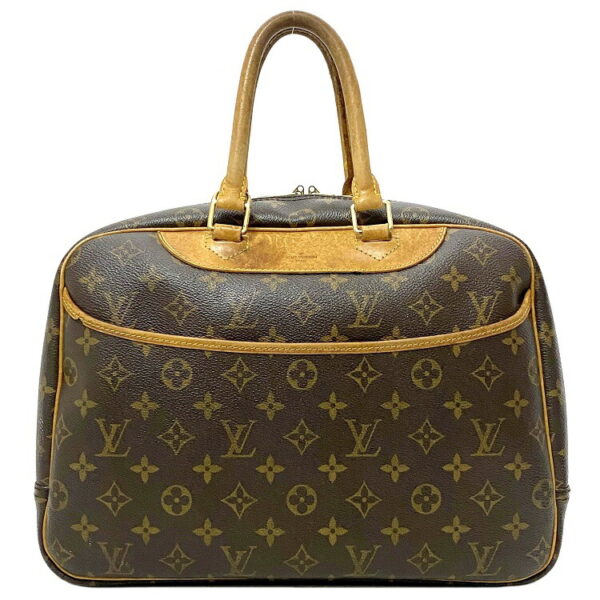 ec16136 1 Louis Vuitton Handbag Deauville Monogram Canvas Brown