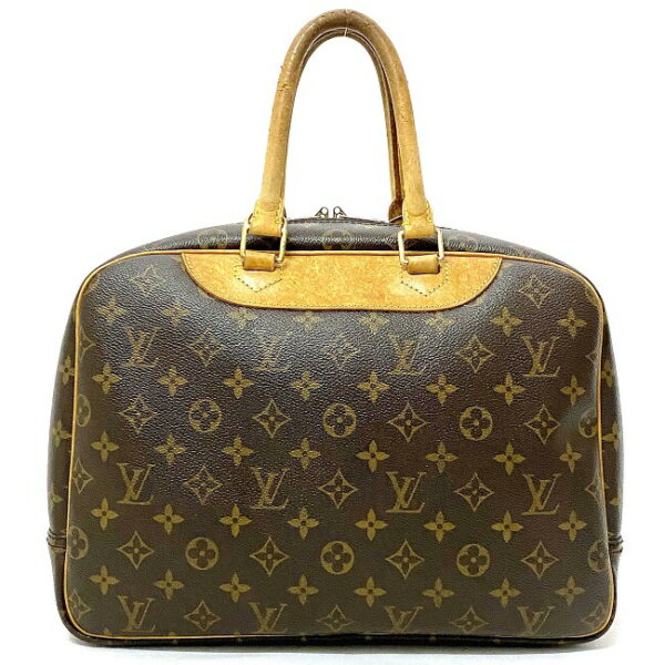 ec16136 3 Louis Vuitton Handbag Deauville Monogram Canvas Brown