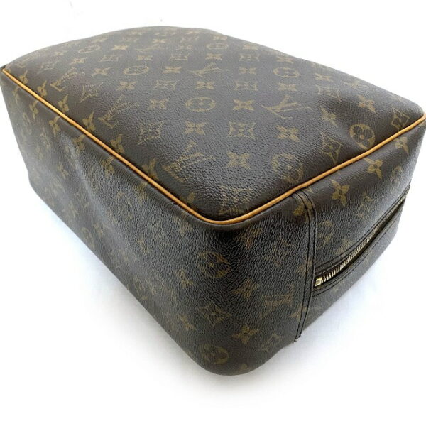 ec16136 5 Louis Vuitton Handbag Deauville Monogram Canvas Brown