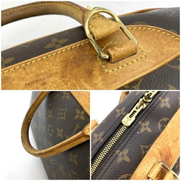 ec16136 6 Louis Vuitton Handbag Deauville Monogram Canvas Brown