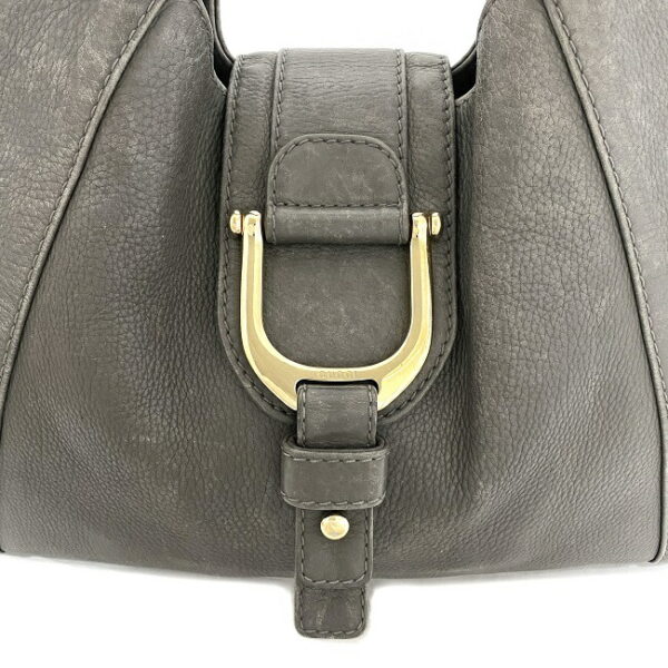 ec16197 4 Gucci Abbey Tote Bag Leather Gray