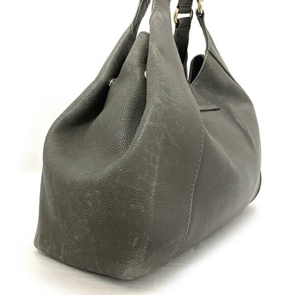 ec16197 5 Gucci Abbey Tote Bag Leather Gray