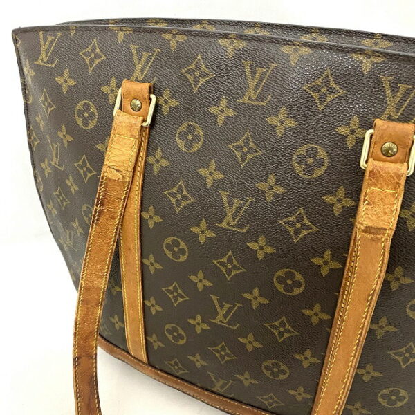 ec16265 5 Louis Vuitton Tote Bag Monogram Canvas Shoulder Brown