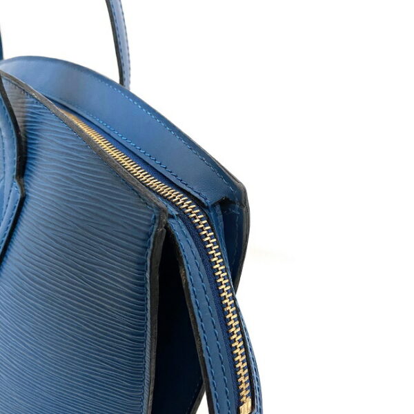 ec16278 7 Louis Vuitton Shoulder Tote Leather Blue