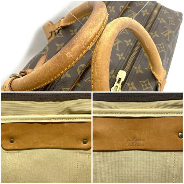 ec16337 9 Louis Vuitton Travel Bag Monogram Canvas Brown Beige