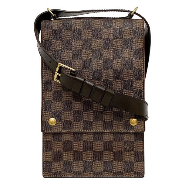 ec16469 1 Louis Vuitton Shoulder Bag Damier Ebene Brown