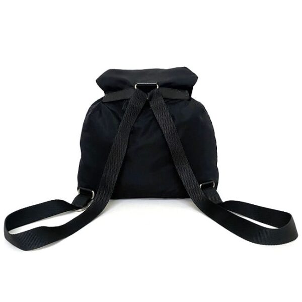 ec16759 3 Prada Backpack Nylon Leather Black