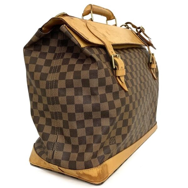 ec17009 5 Louis Vuitton 2way Bag Damier Canvas Brown Beige