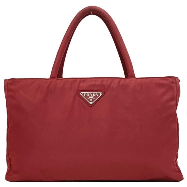 ec17329 1 Prada Tote Bag Nylon Red