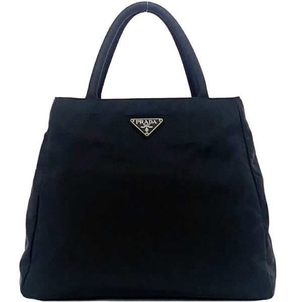 ec17409 1 Prada Tote Bag Nylon Black