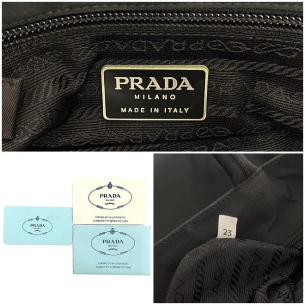 ec17409 10 Prada Tote Bag Nylon Black