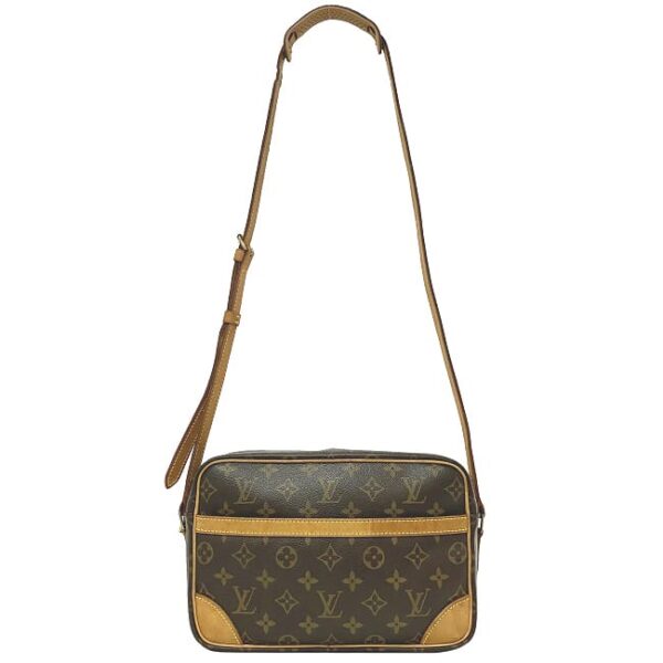 ec17667 2 Louis Vuitton Shoulder Bag Monogram Canvas Brown Beige