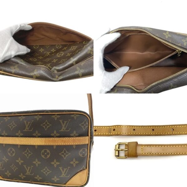 ec17667 9 Louis Vuitton Shoulder Bag Monogram Canvas Brown Beige