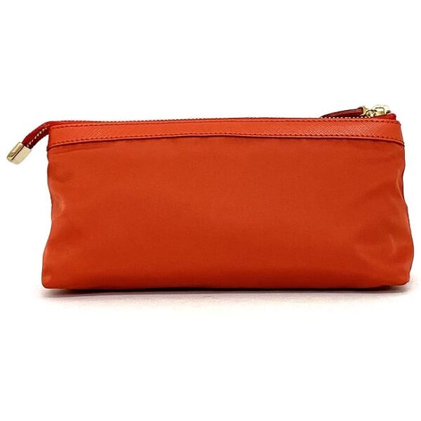 ec18099 3 Salvatore Ferragamo Pouch Nylon Leather Red