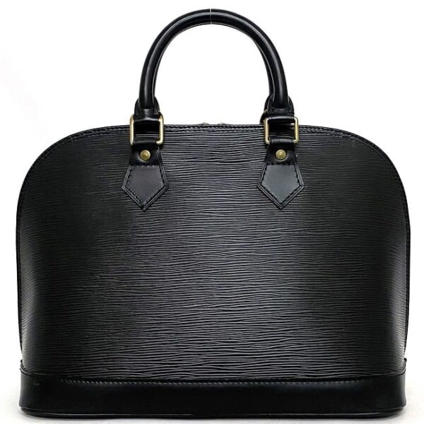 ec18135 3 Louis Vuitton Handbag Alma Epi Leather Black