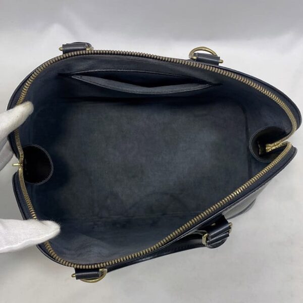 ec18135 7 Louis Vuitton Handbag Alma Epi Leather Black