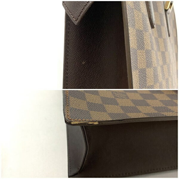 f 16243 08 Louis Vuitton Venice Tote Bag Damier Canvas Brown