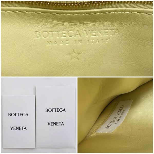 f 18641 10 Bottega Veneta Chain Cassette Shoulder Bag Leather Yellow