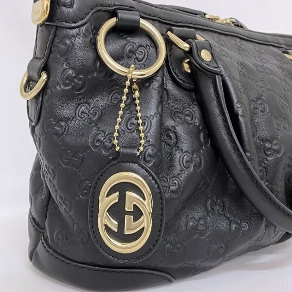 f 18781 7 Gucci 2way Sookie Bag Leather Black