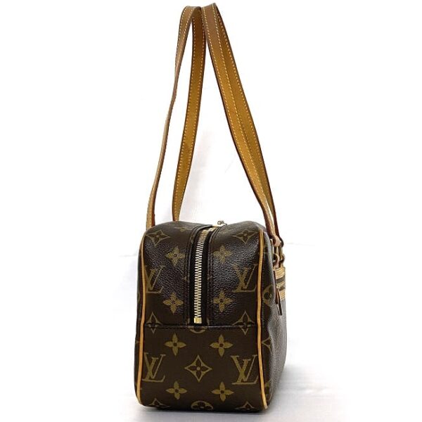 f 19201 2 Louis Vuitton Cite Handbag Monogram Canvas Brown