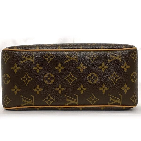 f 19201 5 Louis Vuitton Cite Handbag Monogram Canvas Brown