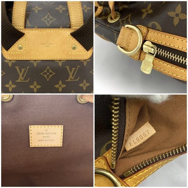 f 19316 10 Louis Vuitton Sackado Backpack Monogram Canvas Brown Beige