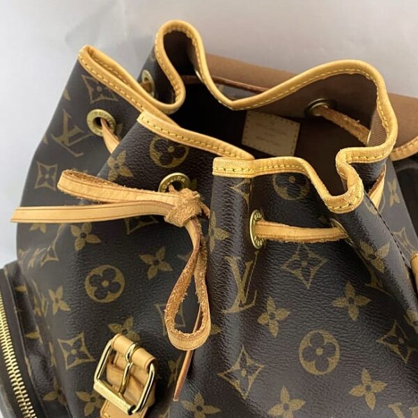 f 19316 6 Louis Vuitton Sackado Backpack Monogram Canvas Brown Beige