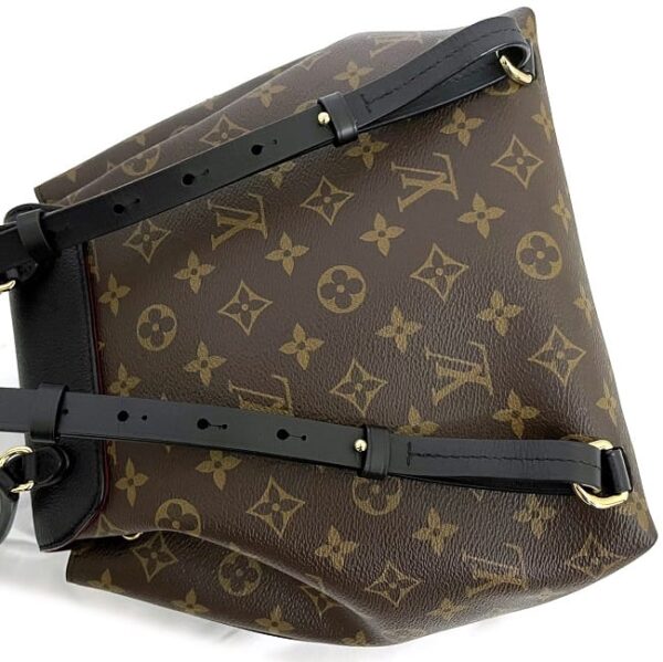 f 19538 5 Louis Vuitton Montsouris Backpack Monogram Canvas Brown Black