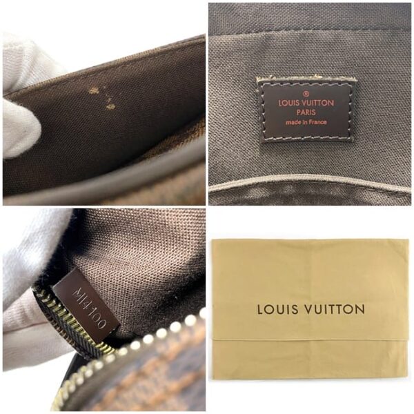 f 19579 10 Louis Vuitton Olaf Shoulder Bag Damier Canvas Brown